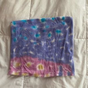tie dye tube top